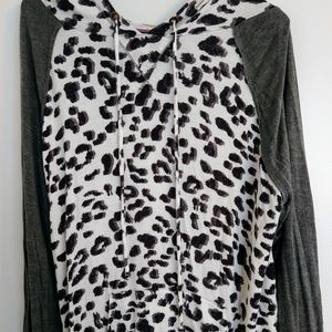 Hooded Long Sleeve Shirt